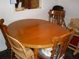 £50 - SOLID OAK extending Dining Table