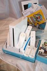 Nintendo Wii with games and accessories