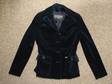 £30 - Designer Velvet Jacket. GUESS. Navy