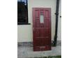 HARDWOOD FRONT Door. Traditional harwood door with glass....