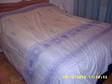 KINGSIZE DUVET with 2 pillowcases,  lilac and cream....