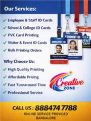 Digital Qr Code ID card | Lanyards Rs. 25/- | Plastic Id card Rs/ 15/